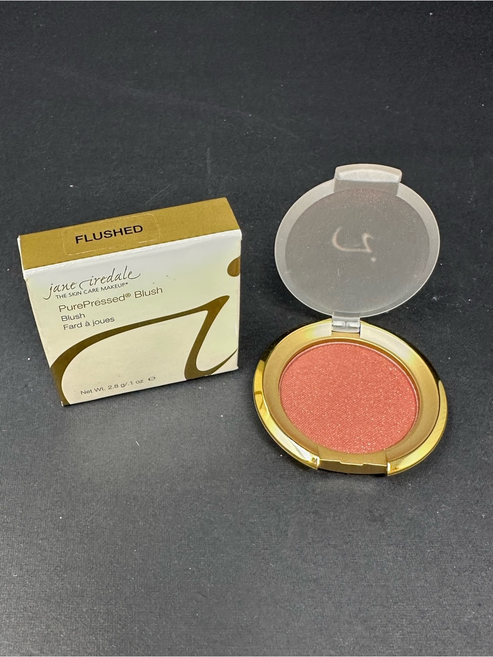 NEW!!‎ Jane Iredale PurePressed Blush Flushed 2.8g A1 New in box!